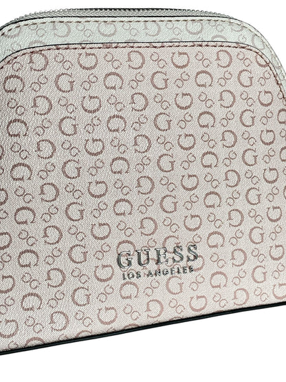 Bolsa Guess Los Angeles Monogram Rosa