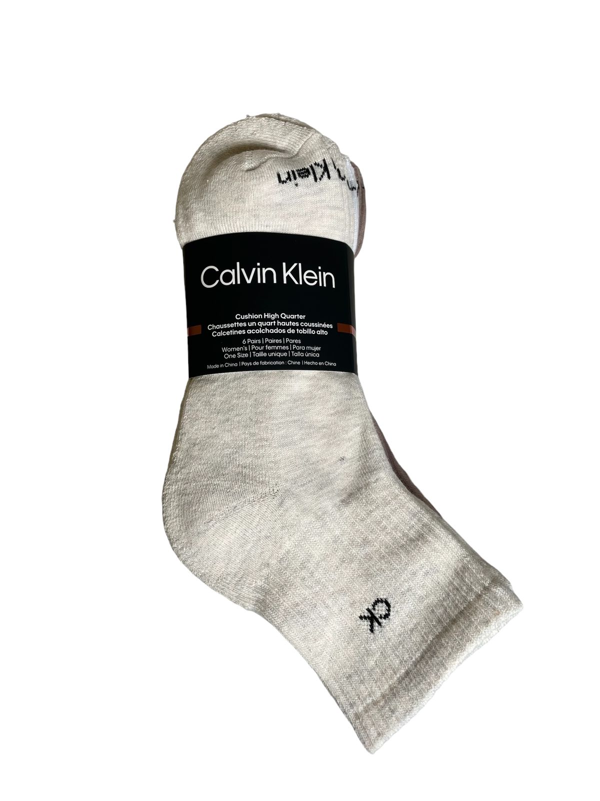 CALCETAS CALVIN KLEIN TOBILLO ALTO DE MUJER