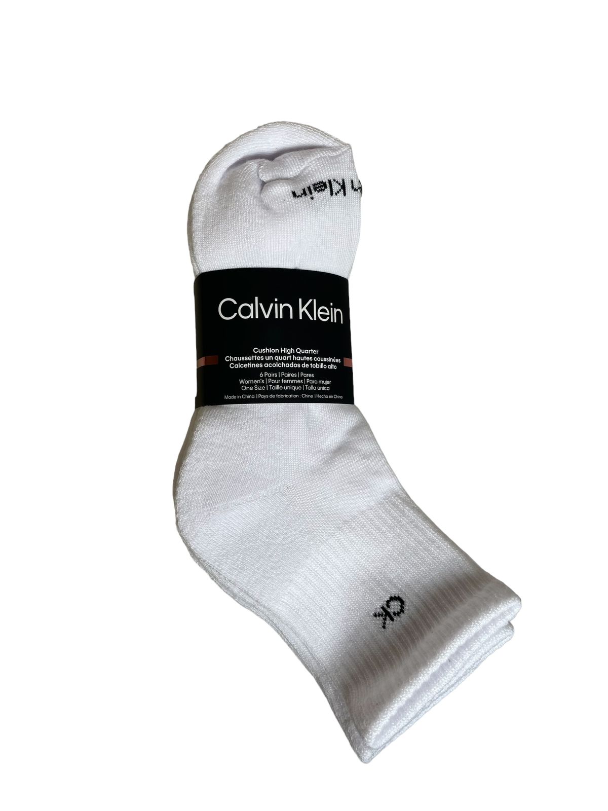 CALCETAS CALVIN KLEIN TOBILLO ALTO DE MUJER