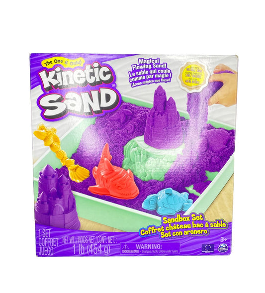 Juego Kinetic Sand Set con Arenero