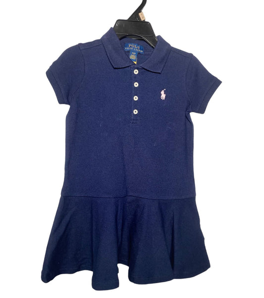 Vestido Ralph Lauren en azul marino, talla 2