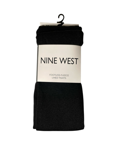 Medias sin pie Nine West con Forro Polar – Talla S/M, Color Negro