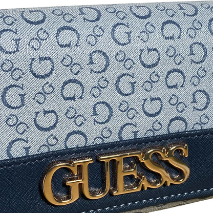 CARTERA GUESS AZUL